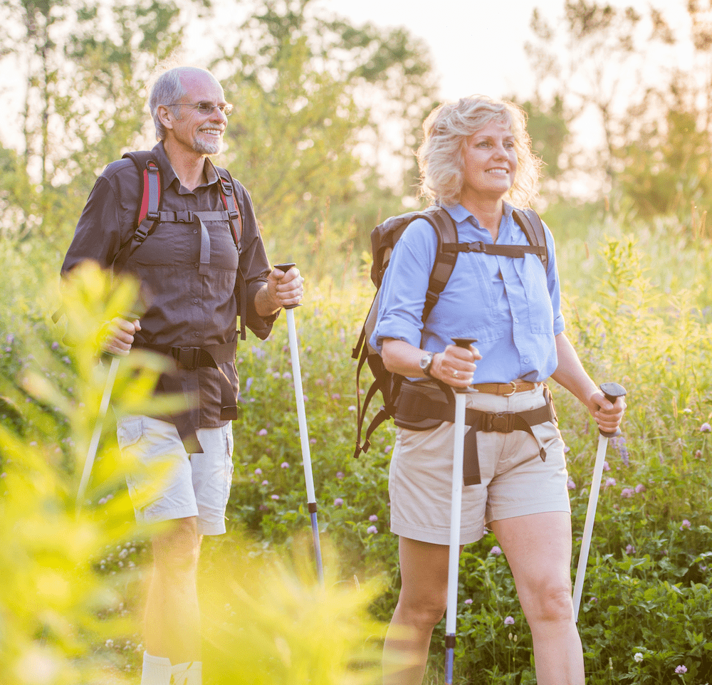 Michigan residents active outdoors